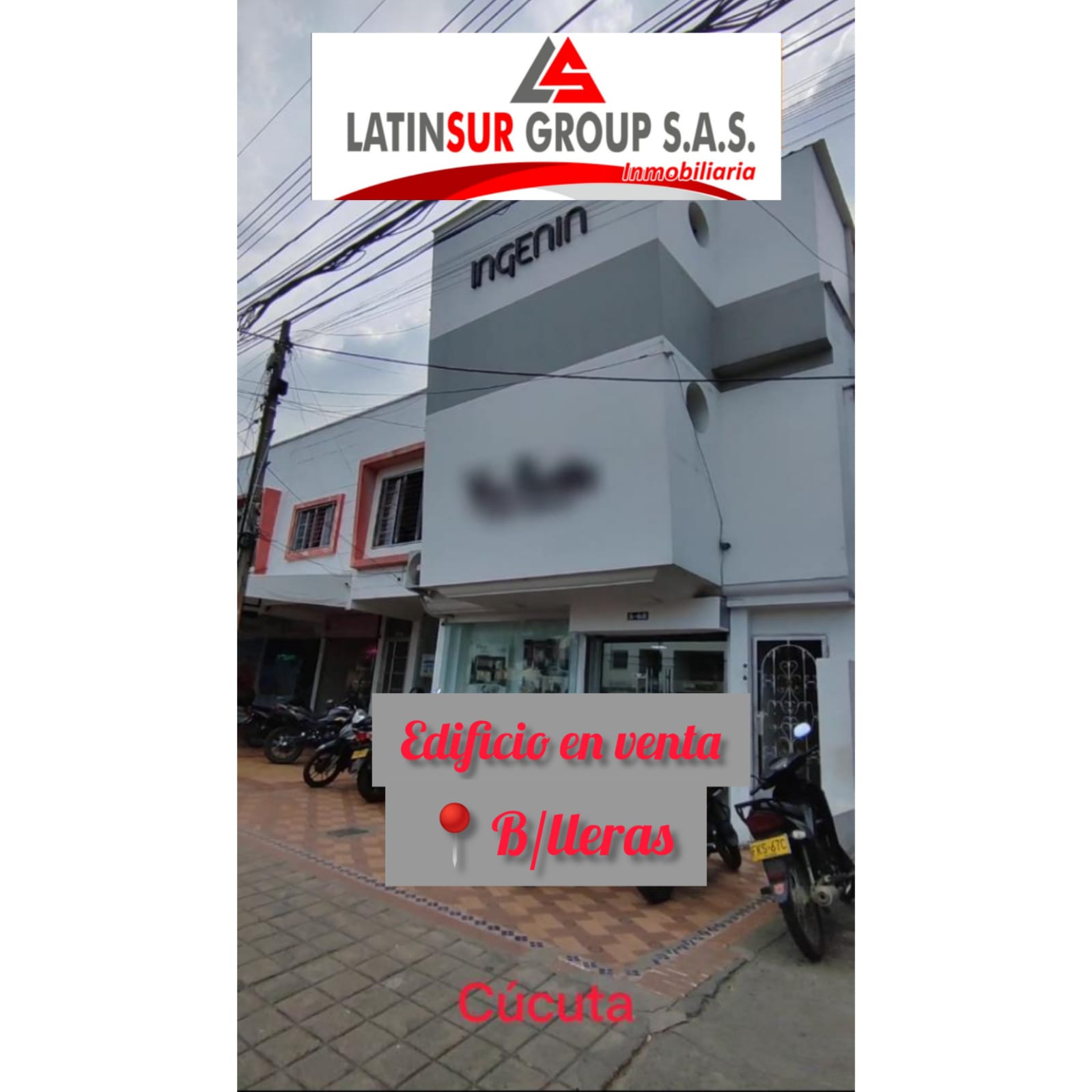 edificio en venta - barrio lleras centro , cucuta